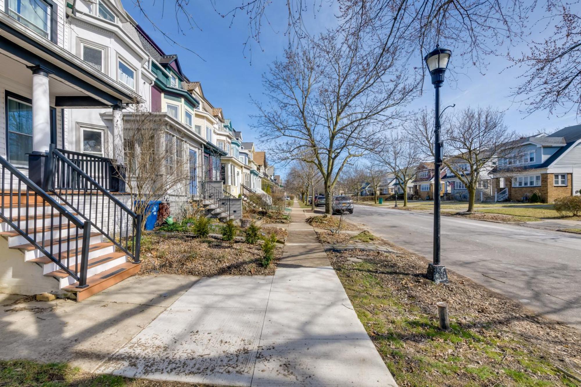Historic Buffalo Row House Near Delaware Park Buitenkant foto