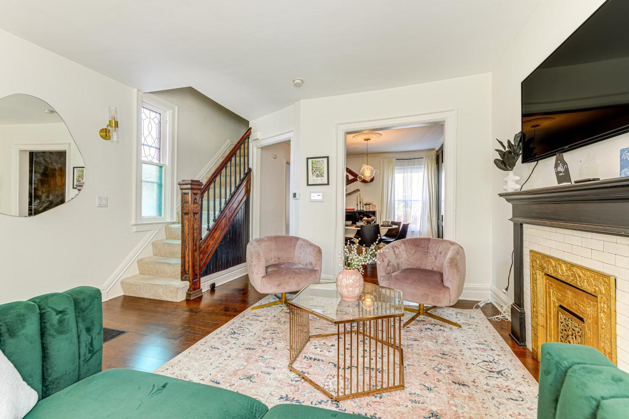 Historic Buffalo Row House Near Delaware Park Buitenkant foto