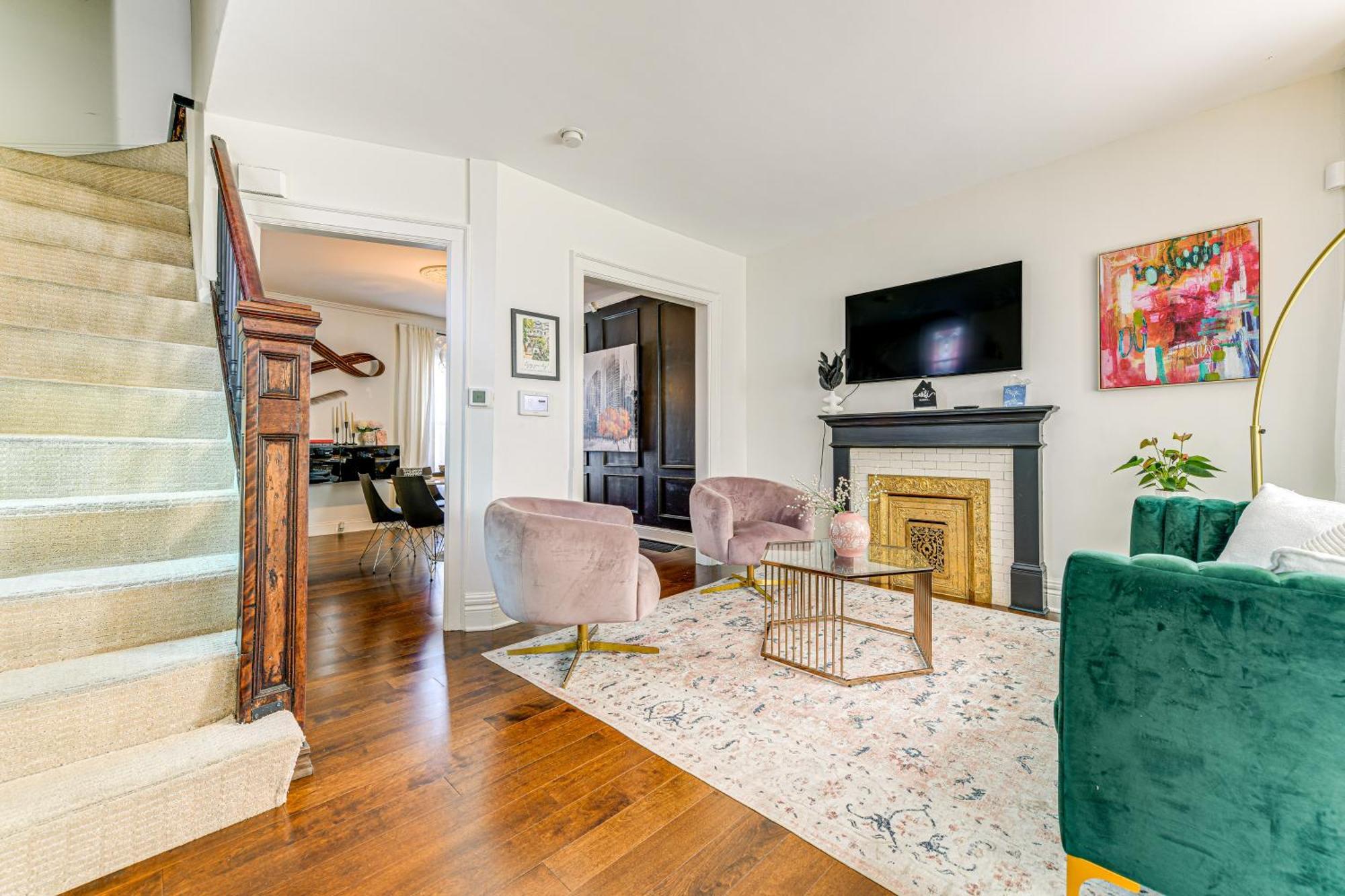 Historic Buffalo Row House Near Delaware Park Buitenkant foto